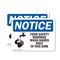 Signmission Food Safety Warning Wash Hands, 10 in W x Rectangle, Plastic OS-2PACK-NS-P-710-L-12840 - alternate 1